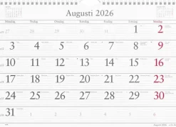 Väggkalender 2026 Månadskalendern