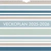 Väggkalender 2025-2026 Veckoplan